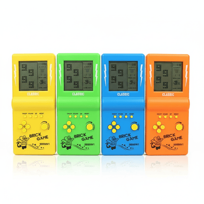 Retro Handheld Game Console – 23 Classic Games incl. Tetris, Tank & Racing, Big Screen, Kids & Adults - L&L Shop
