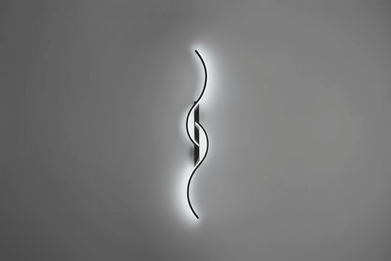 Minimalist LED Wall Lamp – Modern Strip Light for Bedroom Living Room Hallway Indoor - L&L Shop