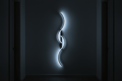 Minimalist LED Wall Lamp – Modern Strip Light for Bedroom Living Room Hallway Indoor - L&L Shop