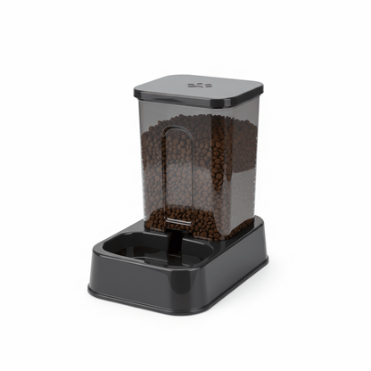 Automatic Pet Feeder and Water Dispenser Set – Gravity Food Water Bowl for Cats Dogs - L&L Shop