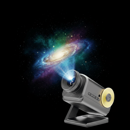 Aurora Lighting 3D Galaxy Projector – 60 Scene Night Light with Bluetooth Speaker - L&L Shop
