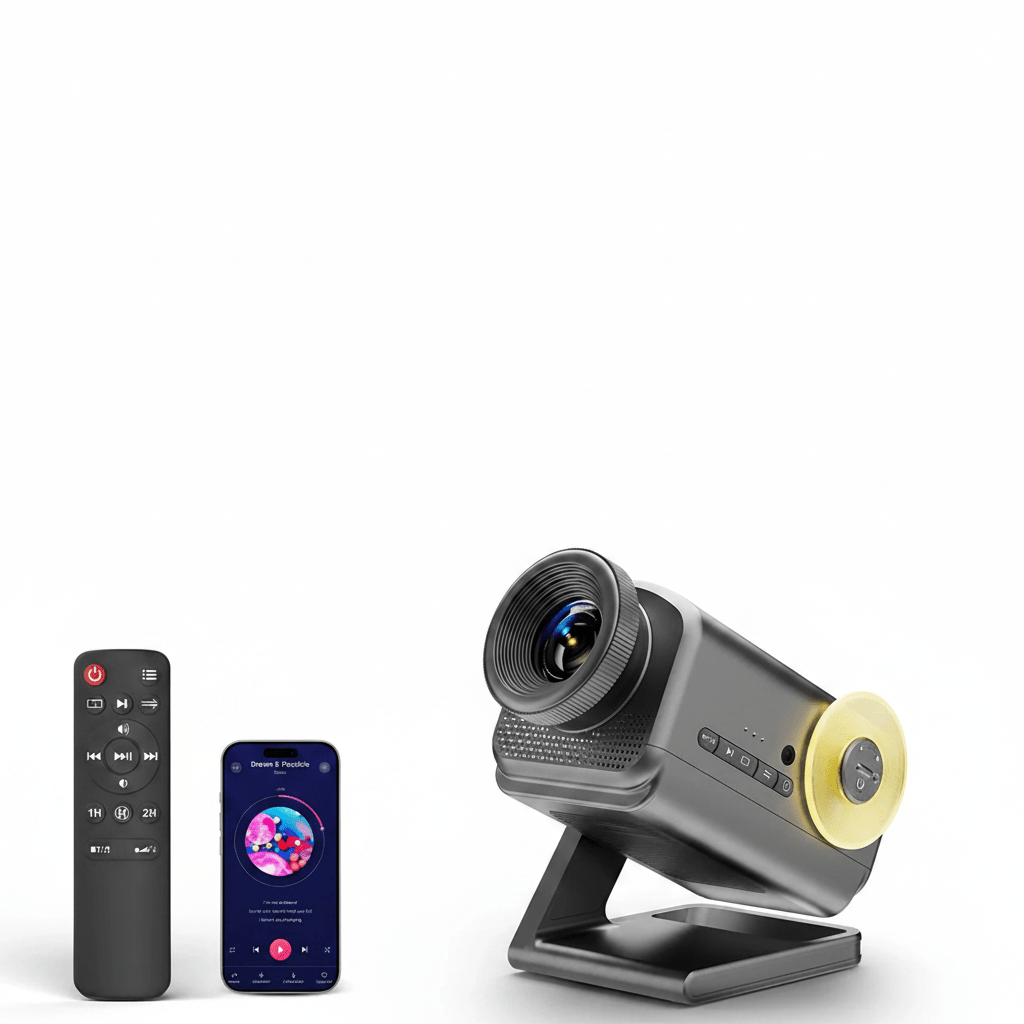 Aurora Lighting 3D Galaxy Projector – 60 Scene Night Light with Bluetooth Speaker - L&L Shop