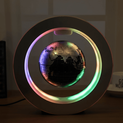 Magnetic Levitation Globe with Multicolor LED – Floating World Map Lamp, Home & Office Decor Gift - L&L Shop