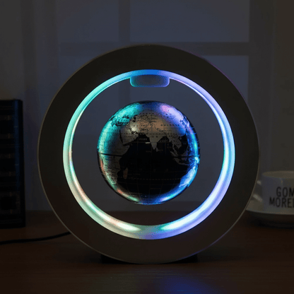 Magnetic Levitation Globe with Multicolor LED – Floating World Map Lamp, Home & Office Decor Gift - L&L Shop