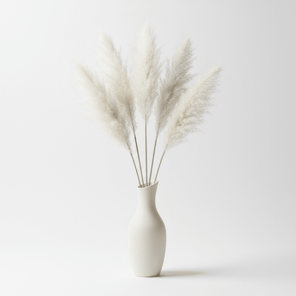 White Pampas Grass Bouquet - L&L Shop