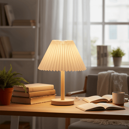 Nordic Pleated Table Lamp - L&L Shop