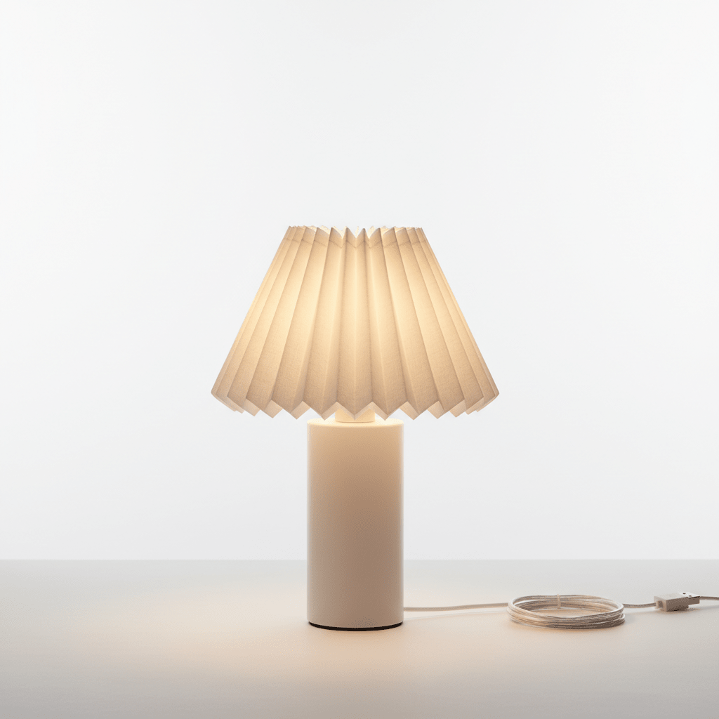 Nordic Pleated Table Lamp - L&L Shop