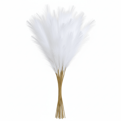 White Pampas Grass Bouquet - L&L Shop