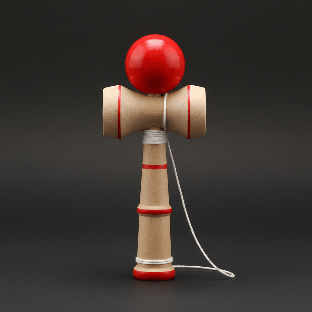 Wooden Kendama Ball Game – Japanese Traditional Skill Toy for Adults & Kids - L&L Shop