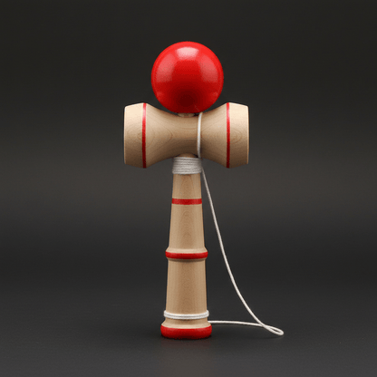 Wooden Kendama Ball Game – Japanese Traditional Skill Toy for Adults & Kids - L&L Shop