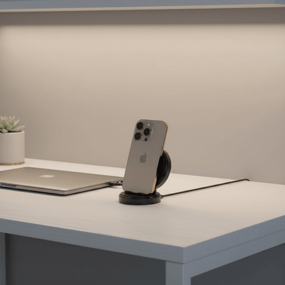 Essager Magnetic Wireless Charger with Holder – 15W Fast Charging for iPhone & AirPods - L&L Shop