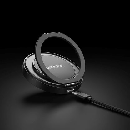 Essager Magnetic Wireless Charger with Holder – 15W Fast Charging for iPhone & AirPods - L&L Shop