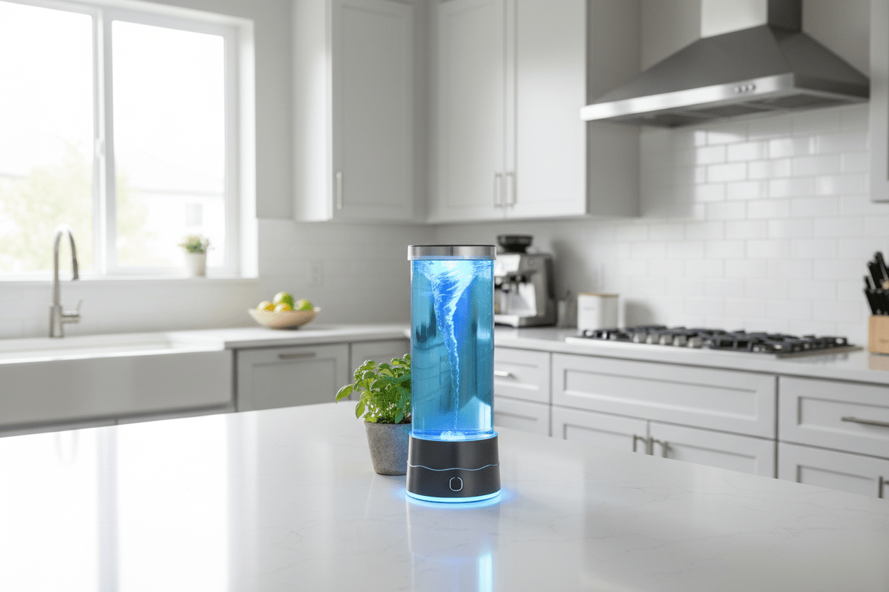 LED Tornado Night Light – USB Color Changing Atmosphere Lamp - L&L Shop