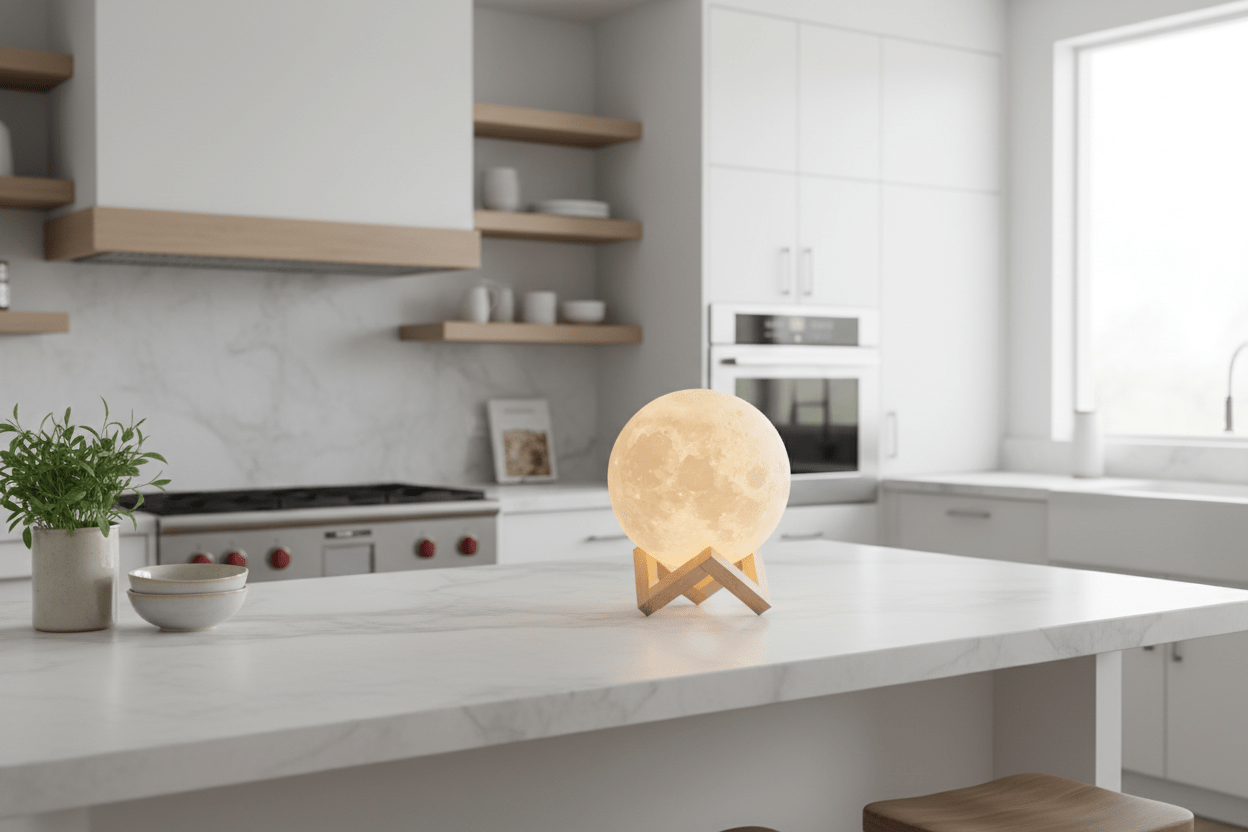 Moon Lamp LED Night Light with Stand - L&L Shop