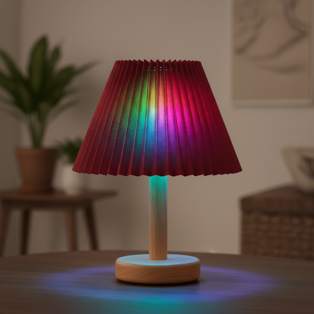 Nordic Pleated Table Lamp - L&L Shop