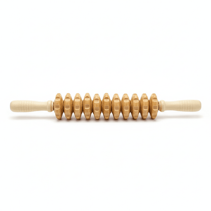 Wooden Body Roller Massager – 9 Rollers for Back, Legs & Arms - L&L Shop