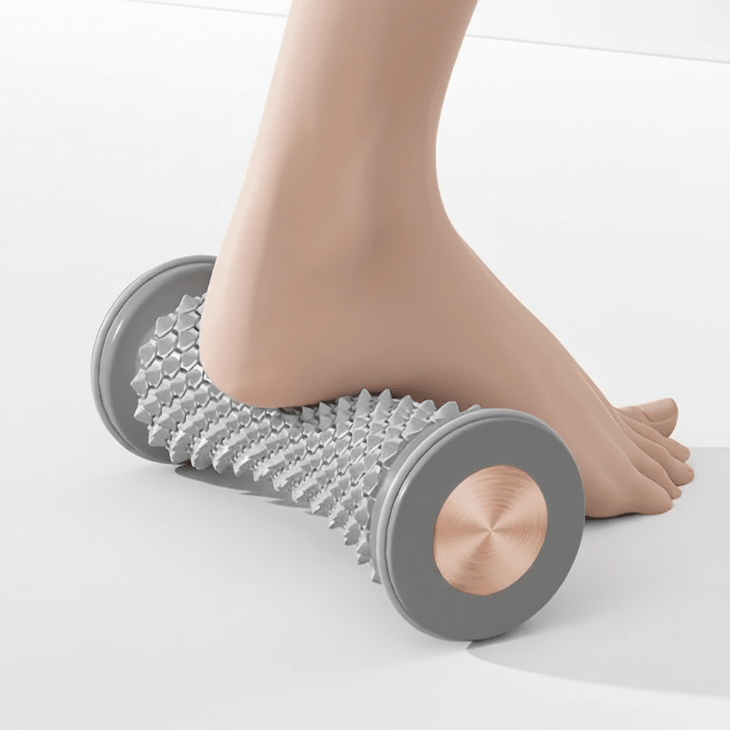 Foot Massage Roller – Plantar Fascia Relief, Yoga & Muscle Relaxation, Manual Massager Ball - L&L Shop