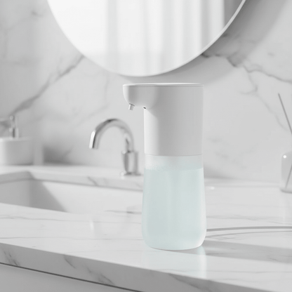 Automatic Soap Dispenser – Touchless Foam Dispenser 350ml USB Rechargeable for Bathroom Kitchen - L&L Shop