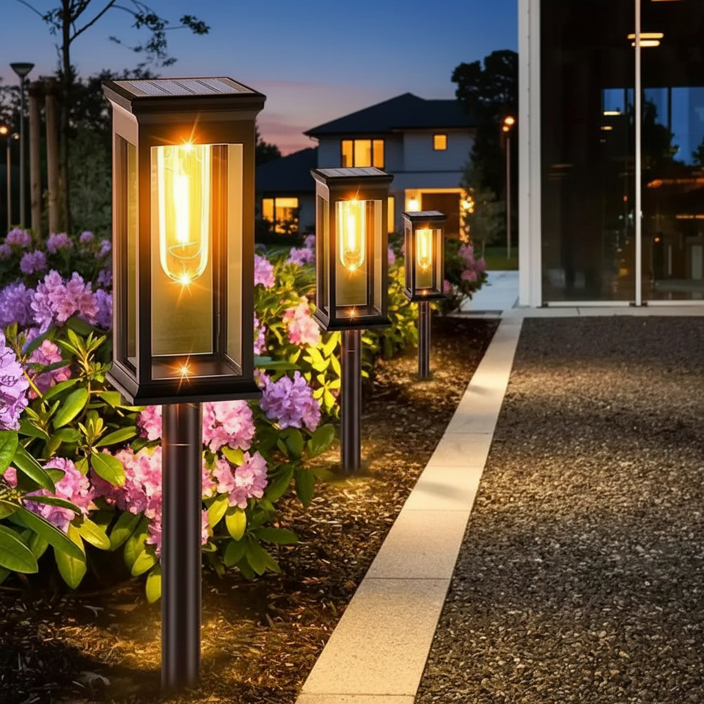 Solar Path Lights Waterproof LED Garden - L&L Shop