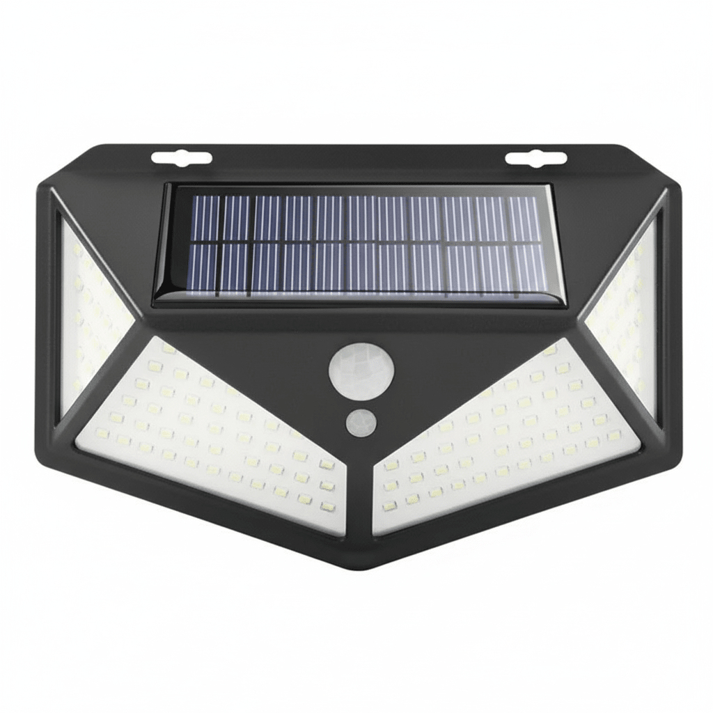 Solar Security Spotlight – 100 LED with Motion Sensor - L&L Shop
