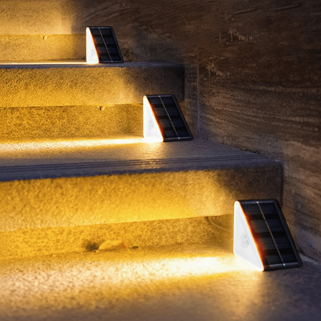 Solar Step Light Waterproof LED for Patio & Garden - L&L Shop